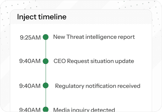 Real-Time Injects